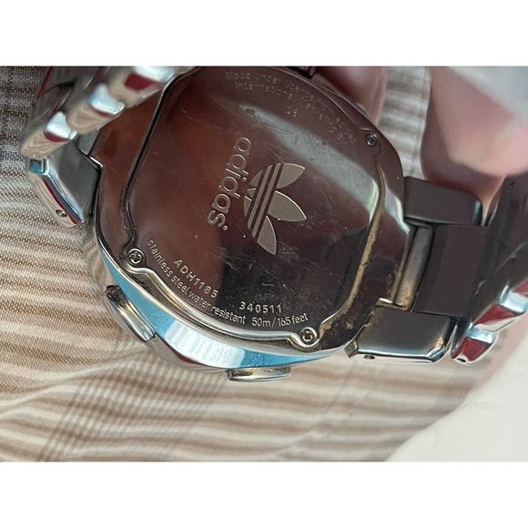 Adidas Watch Mens‎ ADH1185stainless 50m water resistant NICE - Picture 8 of 10